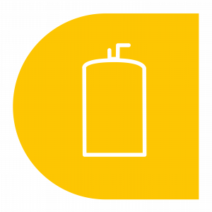 Hot Water Tank Icon