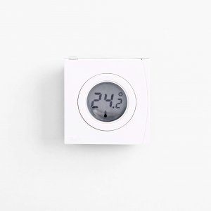 Front view of the Genius Room Thermostat