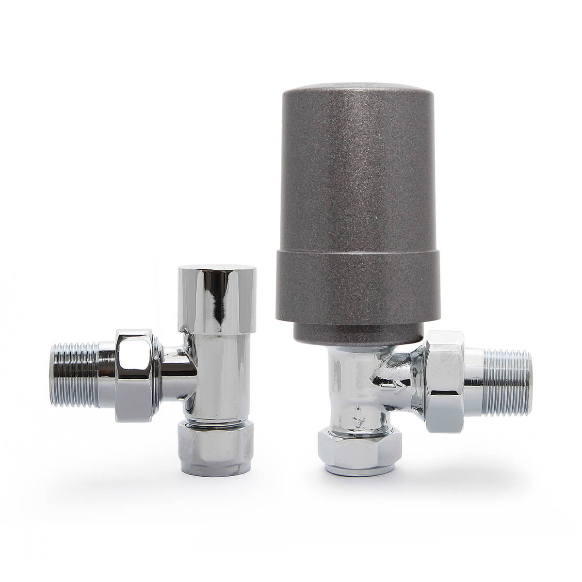 niva chrome angled trv niva smart valve