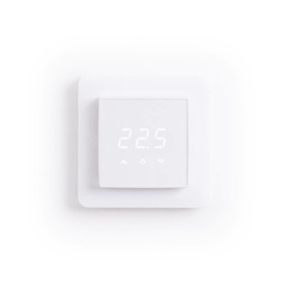 Front View of Powered Room Thermostat